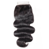 BRAZILIAN BODY WAVE 4x4 LACE CLOSURE